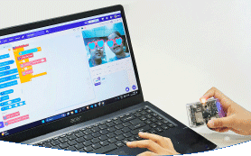 AI with Quarky Intellio using Block Coding